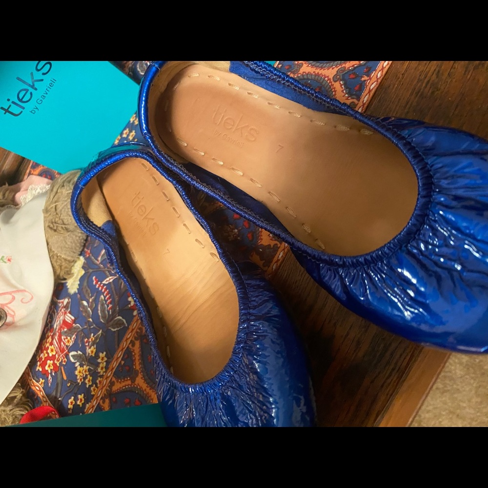 Tieks Sapphire ballet flats, size 7